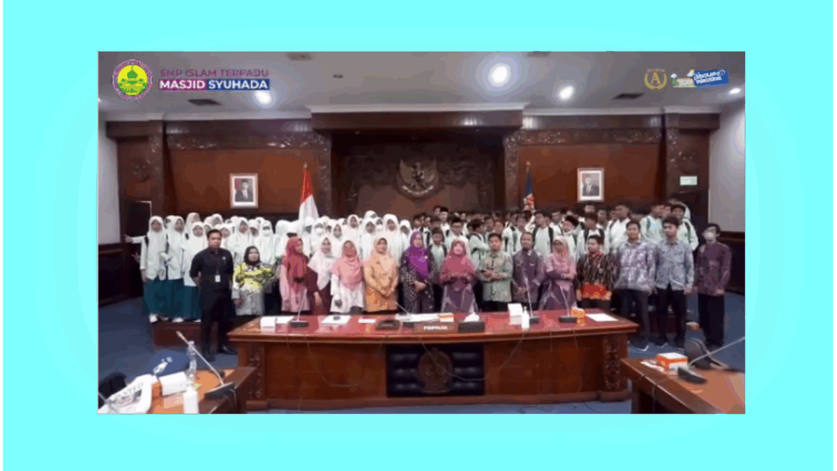SMP IT Masjid Syuhada Kunjungi DPRD Provinsi Yogyakarta dalam Kegiatan P5