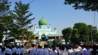 Masjid Agung Syuhada Gelar Upacara Akbar HUT  RI ke-80 dengan Khidmat