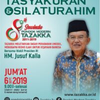 Tasyakuran Sewindu dan Silaturahim Bersama Bapak Wakil Presiden RI Muhammad Jusuf Kalla (JK)