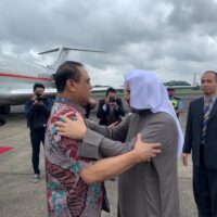 Sekjen Liga Dunia Islam Meninggalkan Indonesia