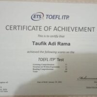 Score TOEFL Syarat Kelulusan