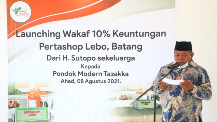 Tazakka Launching Wakaf Pertashop