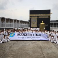 Tazakka Gelar Praktek Manasik Haji di Firdaus Fatimah Zahra untuk Santri Kelas 1 dan 1 Intensif