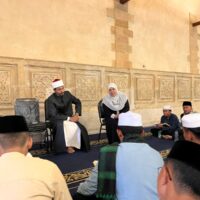 PESERTA DAUROH IKUTI TAHSIN QIROAH DI MASJID AL-AZHAR