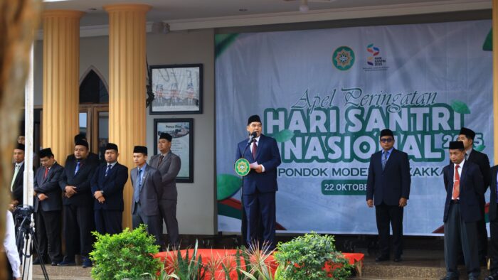 Peringati Hari Santri Nasional 2025, Tazakka Gelar Apel Santri