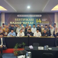Sertifikasi Nadzir Wakaf ke-IX Resmi Digelar di Padang