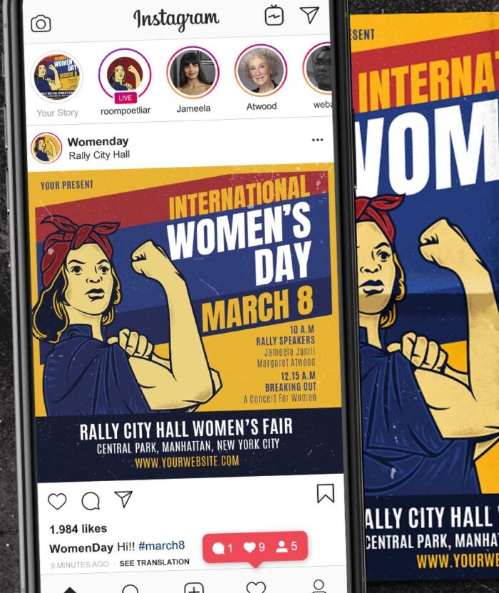 Women International Day Poster